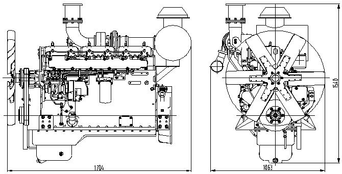 上柴發(fā)電機SC15G500D2技術參數(shù)